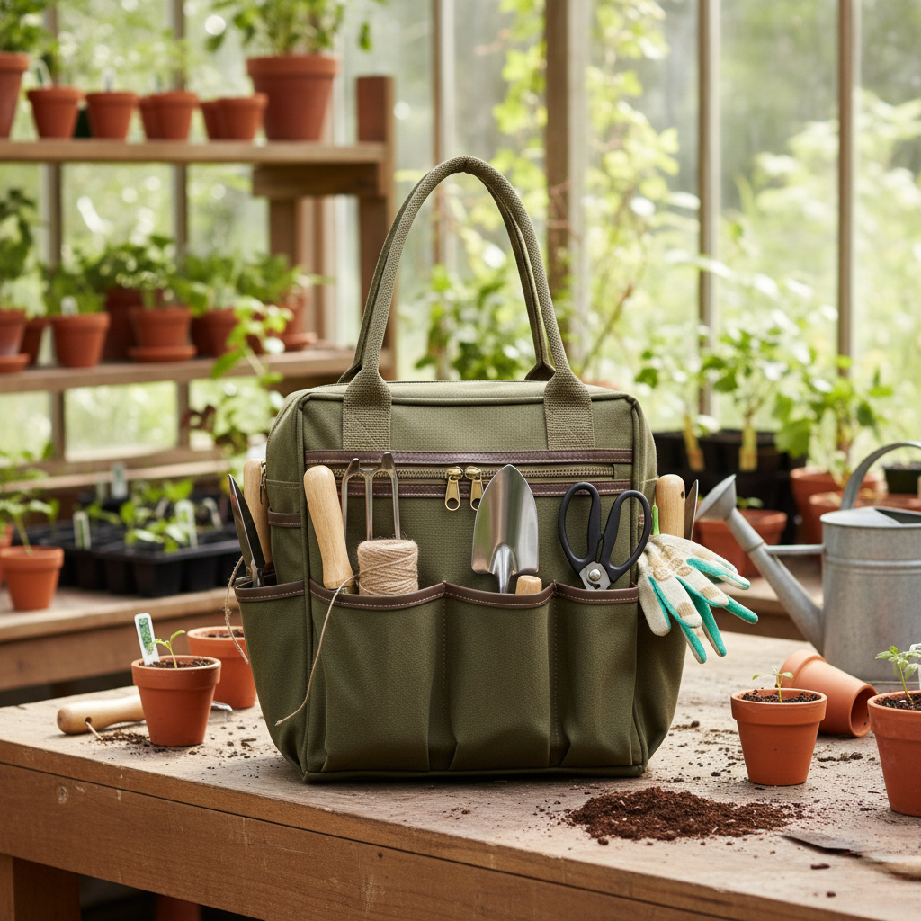 Garden Tool Storage Tote